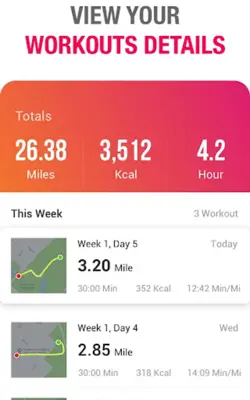 Running App - Lose Weight App android App screenshot 1