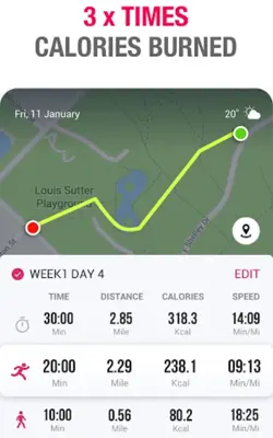 Running App - Lose Weight App android App screenshot 3